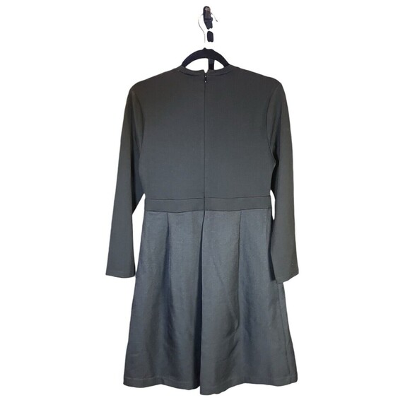 New Vicky & Lucas Black Long Sleeve Dress with Pleats and Pockets. Medium. NWT - Picture 5 of 13